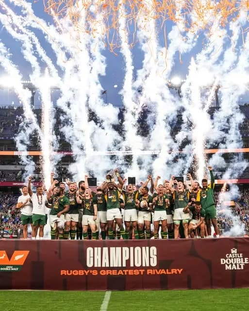 SPRINGBOKS ROAR TO SERIES VICTORY OVER ALL BLACKS