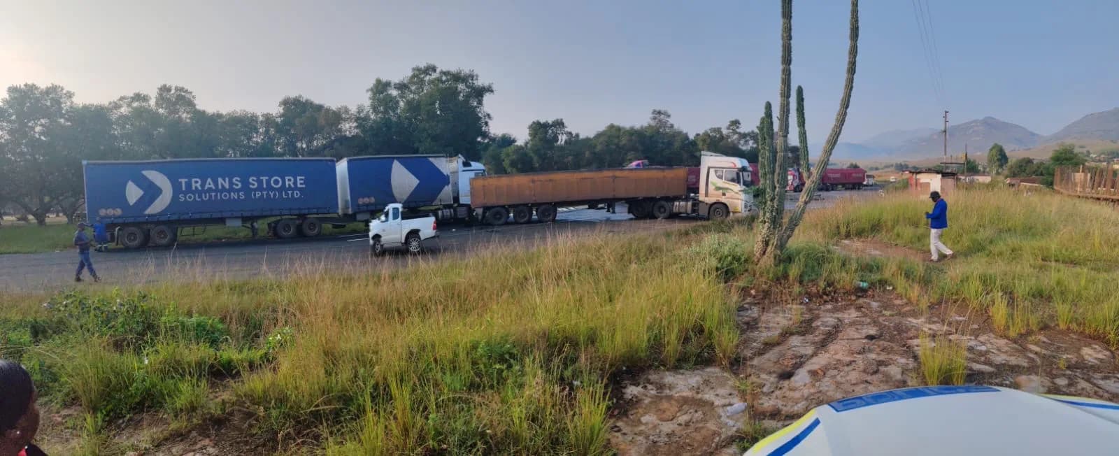 R532 Road Blocked Near Bourkeâs Luck
