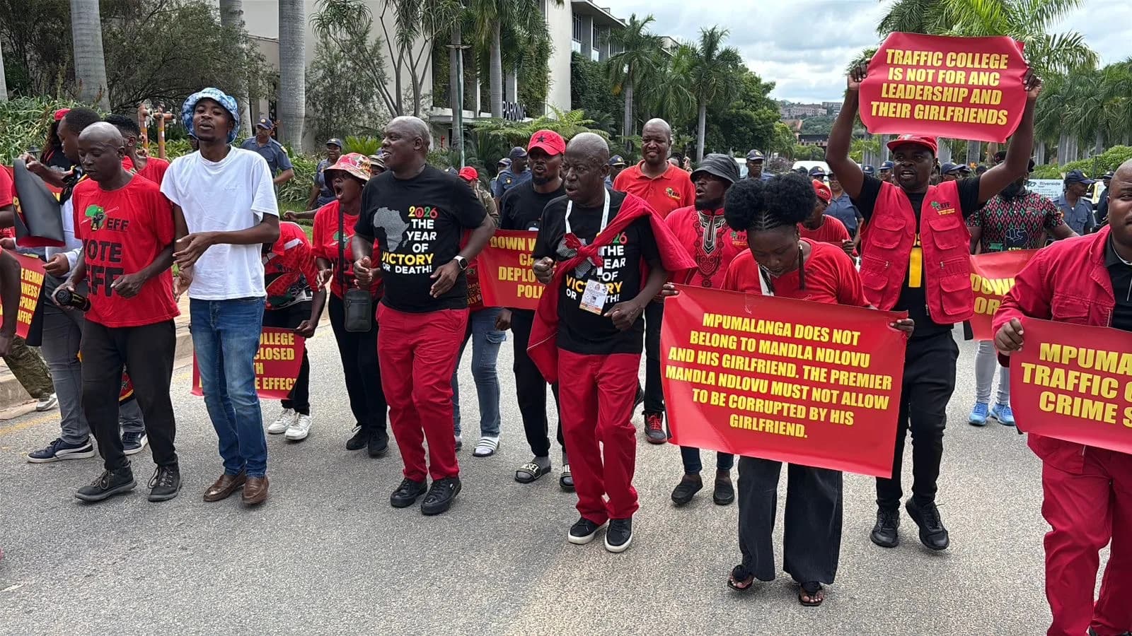 EFF raises alarm over Mkhuhlu Traffic College hiring Claims